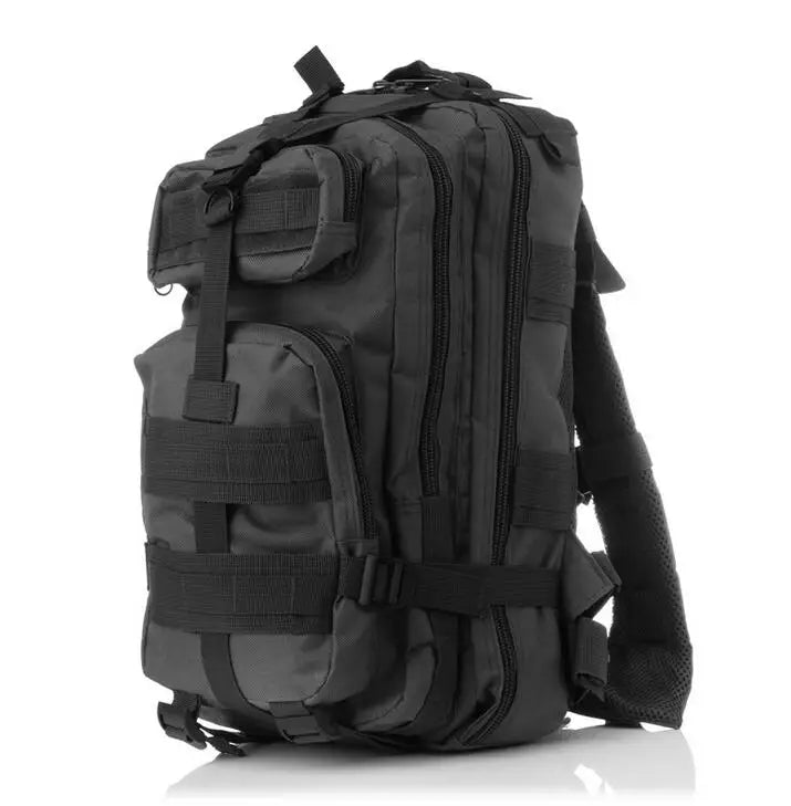Mochila táctica 3P de 20-25 litros, nailon 1000D, para actividades al aire libre, senderismo, camping, viajes, pesca, caza, con sistema Molle. Mochilas deportivas.