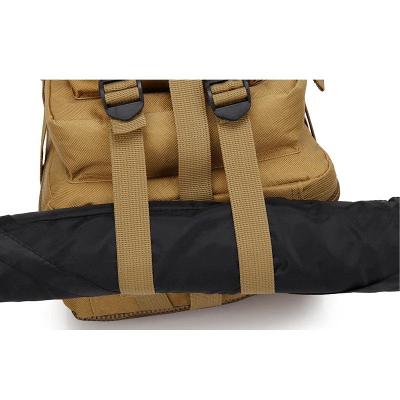 Mochila táctica 3P de 20-25 litros, nailon 1000D, para actividades al aire libre, senderismo, camping, viajes, pesca, caza, con sistema Molle. Mochilas deportivas.