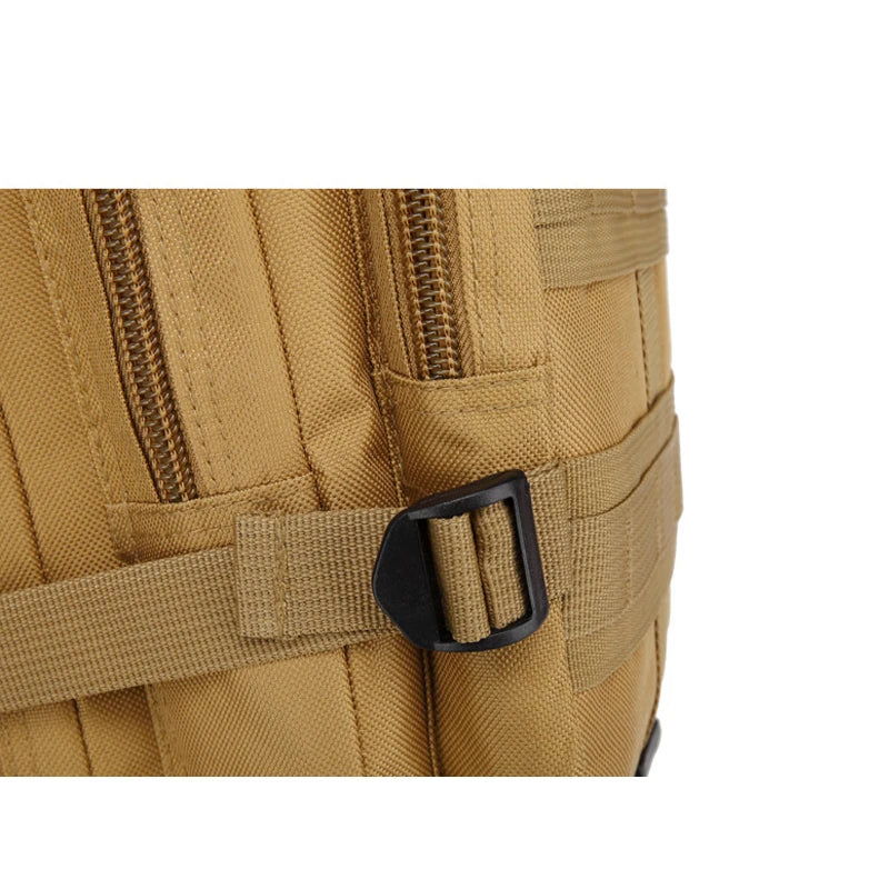 Mochila táctica 3P de 20-25 litros, nailon 1000D, para actividades al aire libre, senderismo, camping, viajes, pesca, caza, con sistema Molle. Mochilas deportivas.