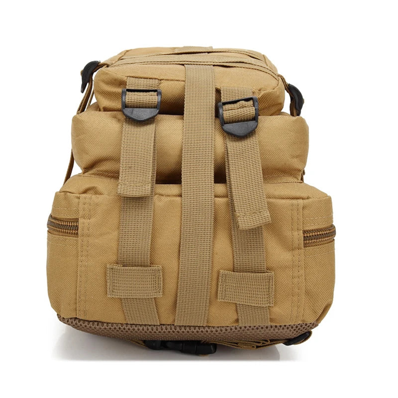 Mochila táctica 3P de 20-25 litros, nailon 1000D, para actividades al aire libre, senderismo, camping, viajes, pesca, caza, con sistema Molle. Mochilas deportivas.