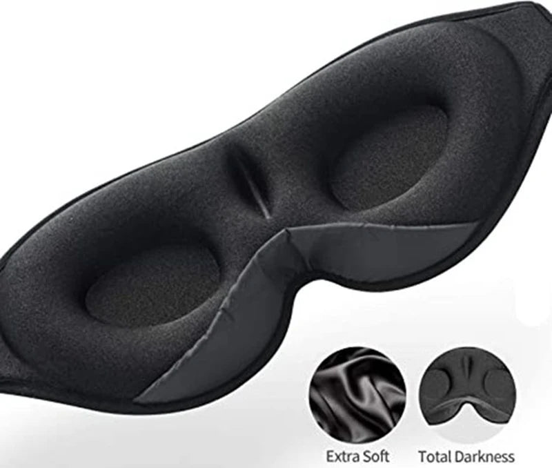Auriculares para dormir Antifaz para dormir con forma de copa contorneada 3D