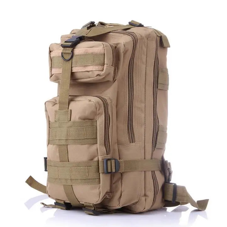 Mochila táctica 3P de 20-25 litros, nailon 1000D, para actividades al aire libre, senderismo, camping, viajes, pesca, caza, con sistema Molle. Mochilas deportivas.