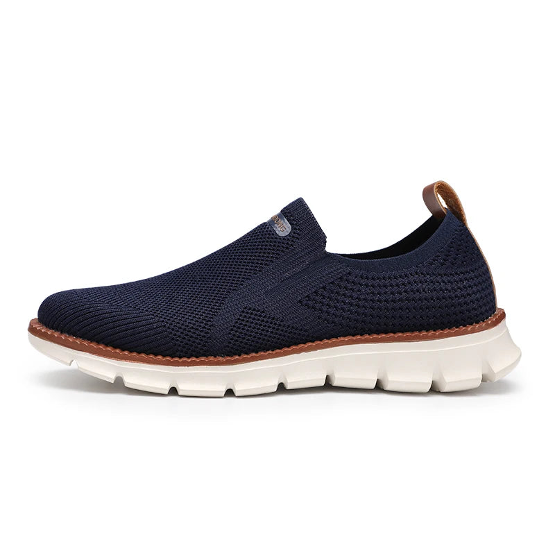 Zapatillas deportivas para hombre, mocasines ligeros de verano, transpirables, de malla, para hombre, calzado casual.