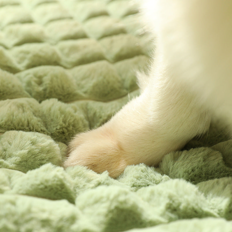 Camas relajantes para perros pequeños y grandes. Colchoneta de lujo para perros con almohada y funda extraíble. Colchoneta de espuma para mascotas. Camas suaves para dormir.