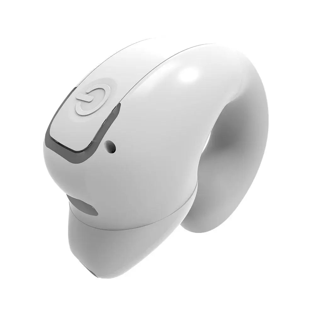 1PC Bone Conduction TWS Headphones Bluetooth Ear Clip Lightweight Business Sports Game Headset with Mic Noise Reduction Tool