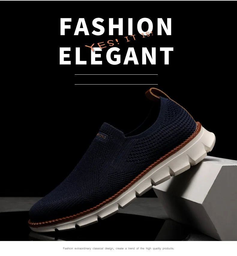 Zapatillas deportivas para hombre, mocasines ligeros de verano, transpirables, de malla, para hombre, calzado casual.
