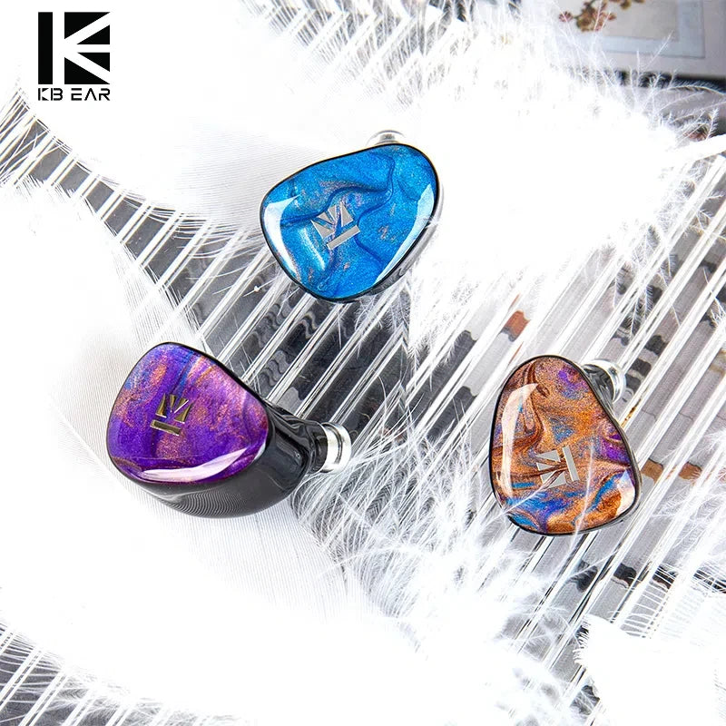 Auriculares HiFi KBEAR KB02 (DOBLE IEM)