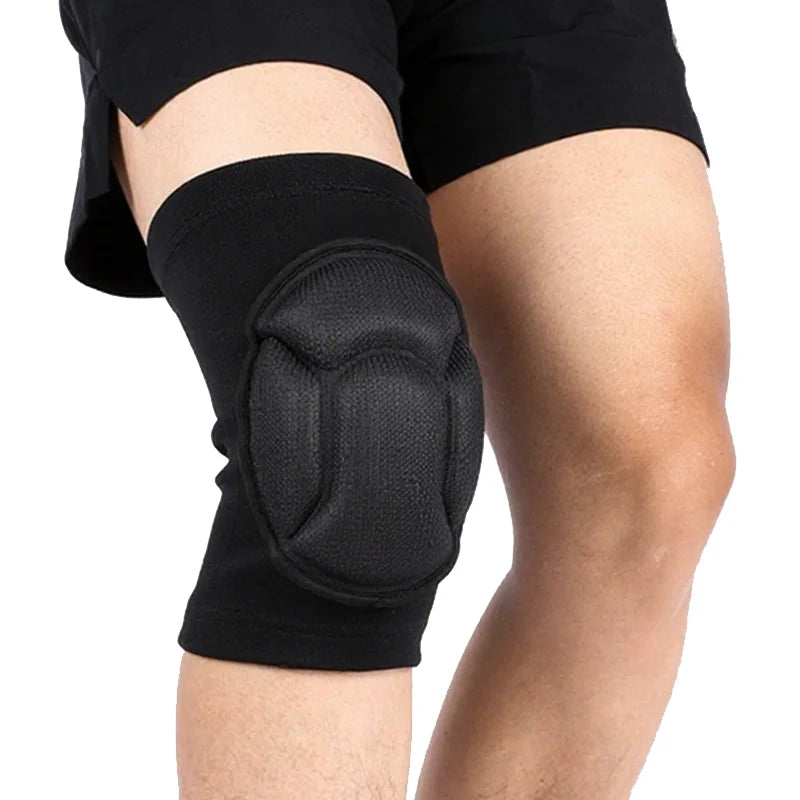 Rodilleras de voleibol para hombres y mujeres, de esponja gruesa, cálidas.