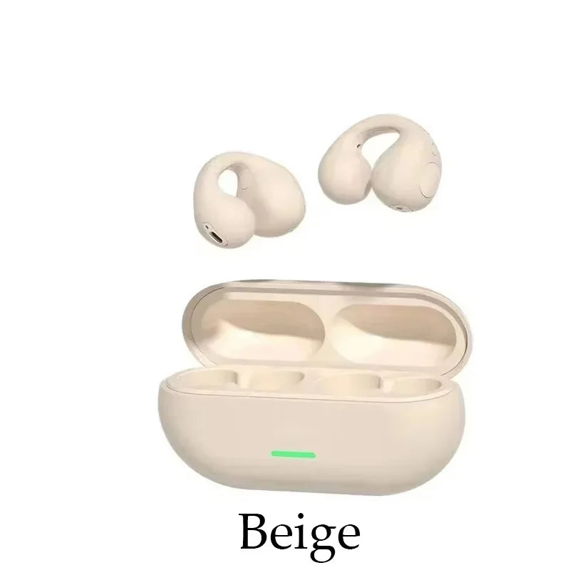 Auriculares de Conducción Ósea BMAD con Pantalla de Carga