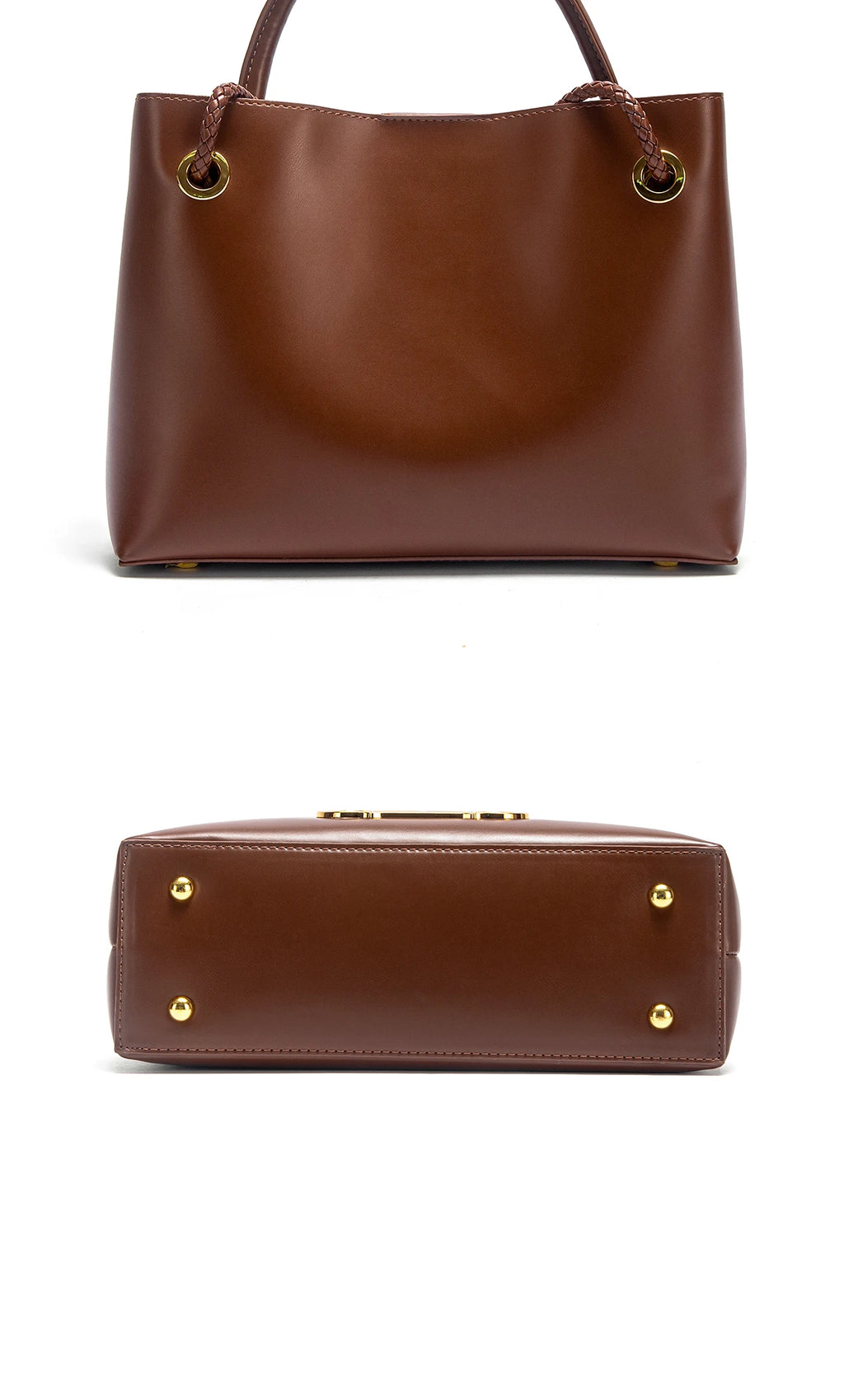 Bolso de mano para mujer, nuevo modelo otoño 2025, bolso tote minimalista negro, bolso de doble uso para ir al trabajo.