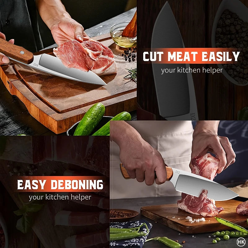 Cuchillo para verduras, cuchillo especial para rebanar, cuchillo de cocina súper afilado para verduras, cuchillo de acero inoxidable para cortar carne.