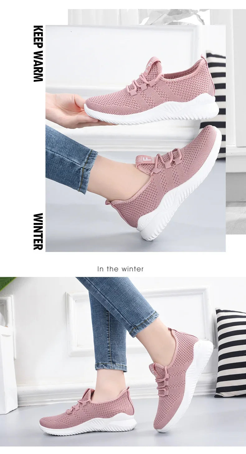 Zapatillas casuales de verano para mujer 2023, cómodas, transpirables