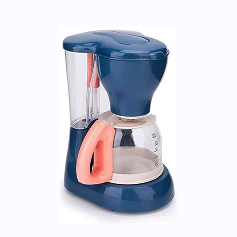 Mini electrodomésticos de juguete para la cocina, juego de imitación con cafetera, licuadora y tostadora para niños y niñas. Regalo ideal.