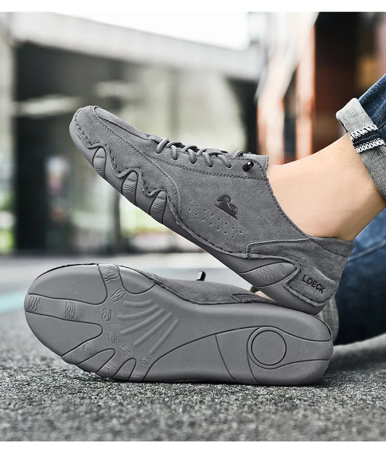 Zapatillas casuales para hombre 2023, nuevos botines con cordones, zapatos de moda para hombre, mocasines de alta calidad, zapatos casuales de lujo para hombre.