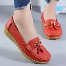 Zapatos de mujer sin cordones, mocasines para bailarinas, zapatillas casuales para mujer, zapatos planos para mujer, zapatos casuale