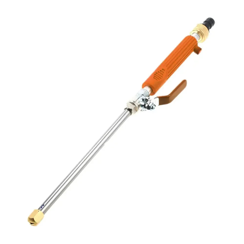 Pistola de agua a alta presión para coche de 46 cm, manguera de limpieza para jardín, herramienta de riego, pulverizador, boquilla aspersora R4Z8