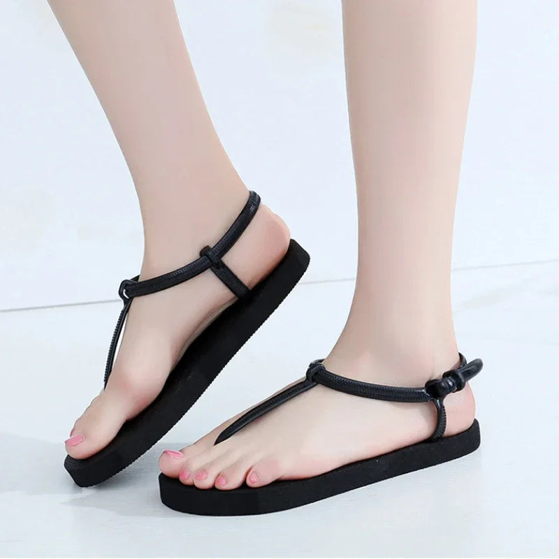 Chanclas Zapatos para mujer Sandalias Verano 2024 Pantuflas Sandalias planas Sandalias planas de lujo para mujer Chanclas romanas Sandalias Sandalias deslizantes
