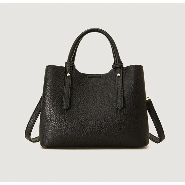 Bolsos de mano de PU para mujer, elegantes bolsos tote, diseño versátil, bolsos de uso diario, bolso de hombro compacto