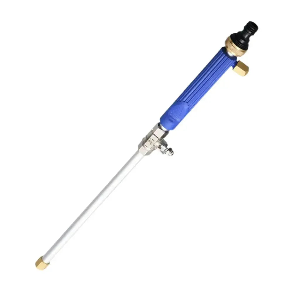 Pistola de agua a alta presión para coche de 46 cm, manguera de limpieza para jardín, herramienta de riego, pulverizador, boquilla aspersora R4Z8
