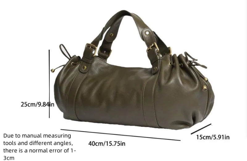 Bolso bandolera sencillo para mujer, bolso de hombro Boston para el día a día