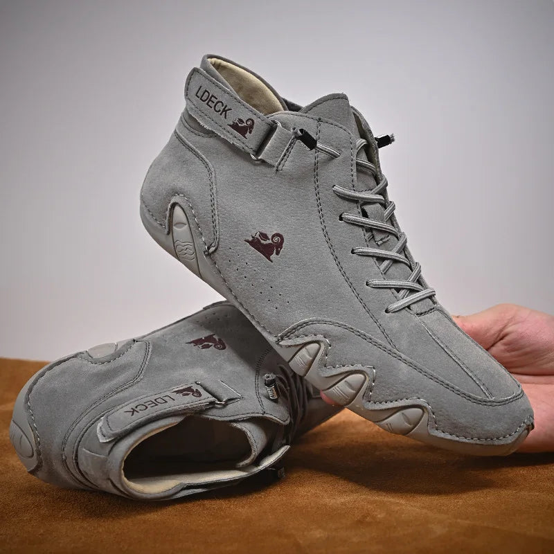 Zapatillas casuales para hombre 2023, nuevos botines con cordones, zapatos de moda para hombre, mocasines de alta calidad, zapatos casuales de lujo para hombre.