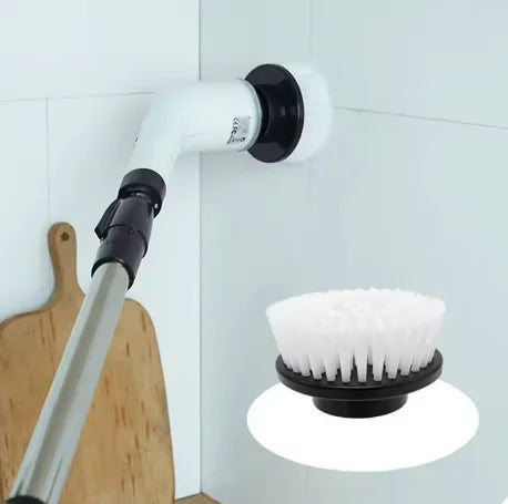 Cepillo de limpieza eléctrico 9 en 1 de 2000 mAh, herramienta de limpieza para cocina y baño.