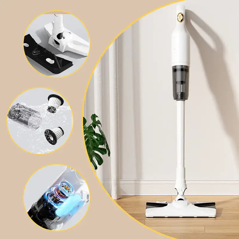 Aspiradora de Mano 2 en 1 (VACUUMING AND WET MOPPING)