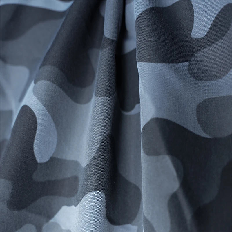 Pantalones cortos tácticos de camuflaje para hombre, de verano, con bolsillos cargo, estilo militar, informales, para senderismo, pesca y viajes.