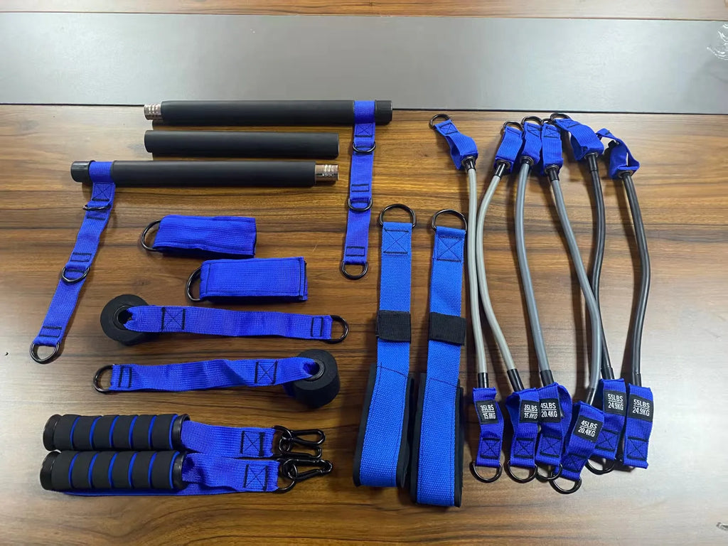 Juego de Pilates con Bandas de Resistencia (ALL-IN-ONE STRENGTH TRAINING KIT)