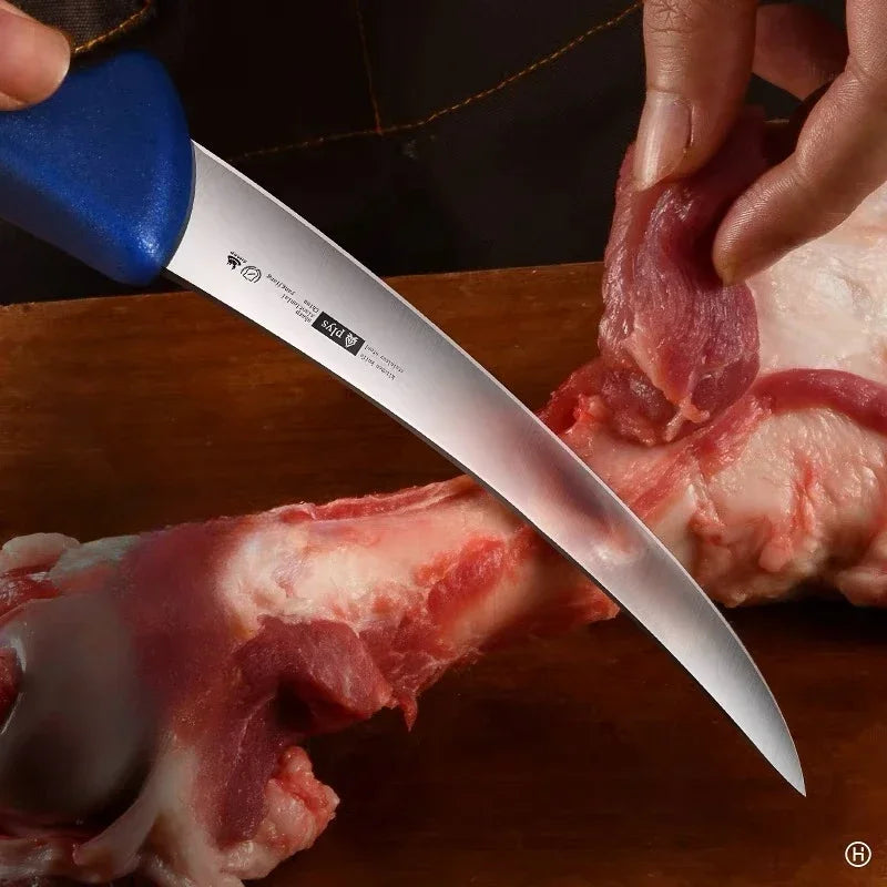 Cuchillo de chef Seiko, cuchillo para carne, cuchillo para rebanar, cuchillo deshuesador forjado a mano, herramienta de cocina para el comedor