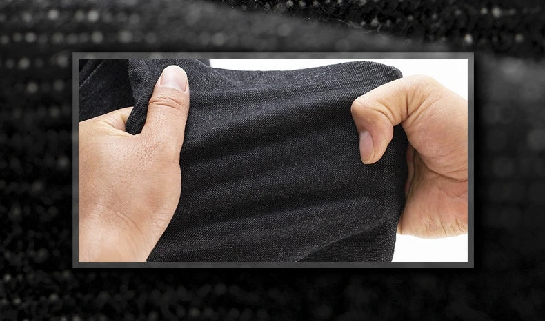 Pantalones vaqueros tácticos para hombre, estilo militar, de mezclilla, cargo, con múltiples bolsillos, elásticos, informales, para trabajo, entrenamiento y senderismo al aire libre.