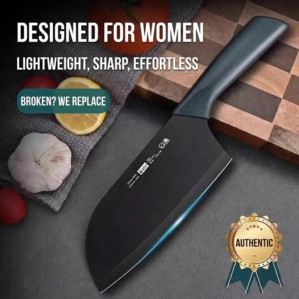 Cuchillo de cocina ultra afilado para rebanar, cuchillo de chef profesional para mujeres, ideal para verduras y carne C2612