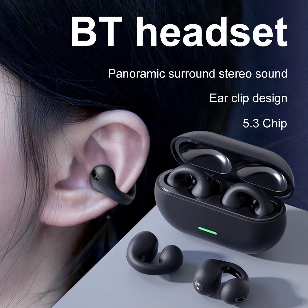Auriculares de Conducción Ósea con Clip