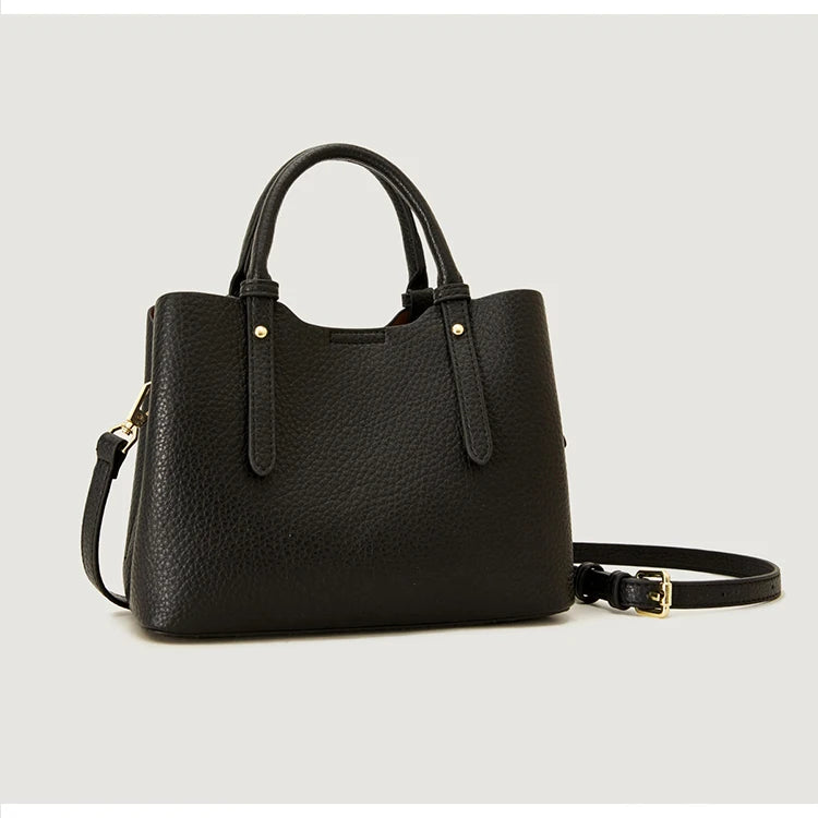 Bolsos de mano de PU para mujer, elegantes bolsos tote, diseño versátil, bolsos de uso diario, bolso de hombro compacto
