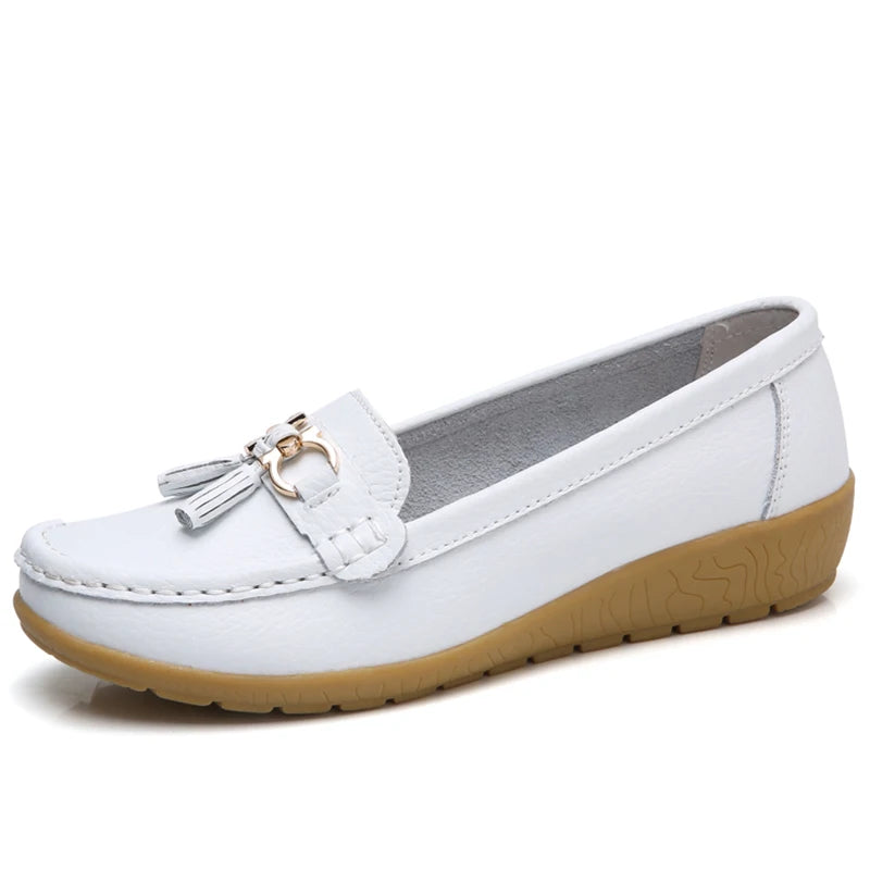 Zapatos de mujer sin cordones, mocasines para bailarinas, zapatillas casuales para mujer, zapatos planos para mujer, zapatos casuale