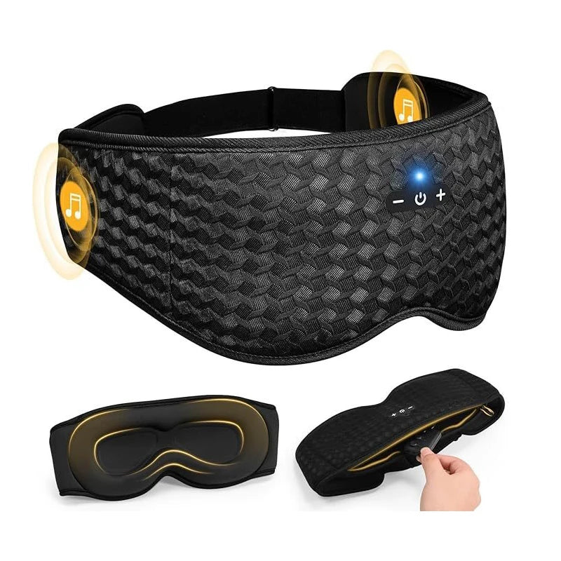 Antifaz 3D con Bluetooth para Dormir ( JINSERTA )