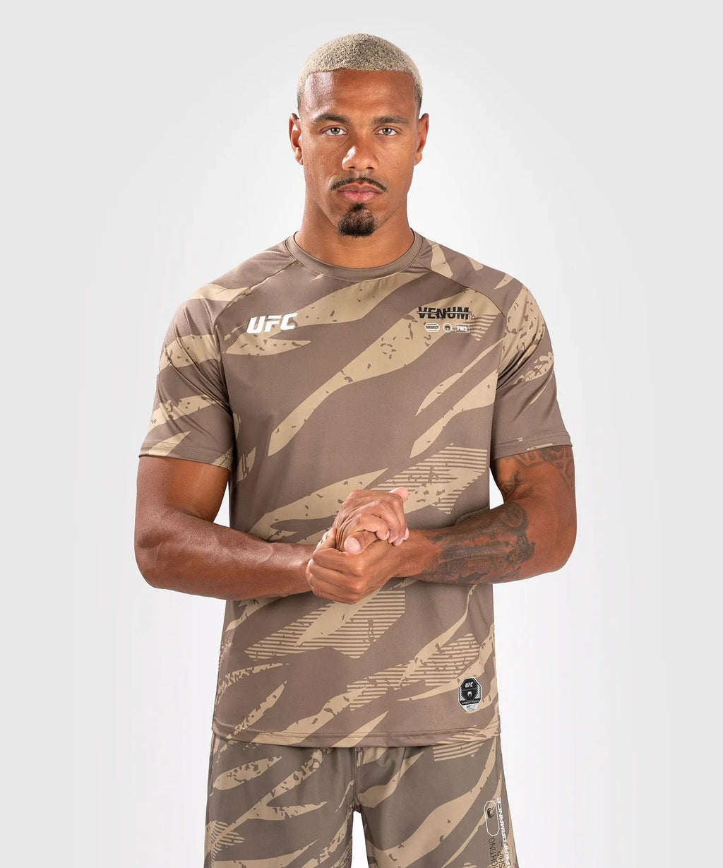 Camiseta de secado rápido para entrenamiento físico y lucha UFC Verano 2025.