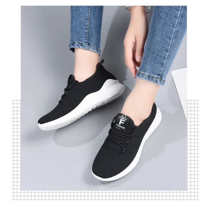 Zapatillas casuales de verano para mujer 2023, cómodas, transpirables