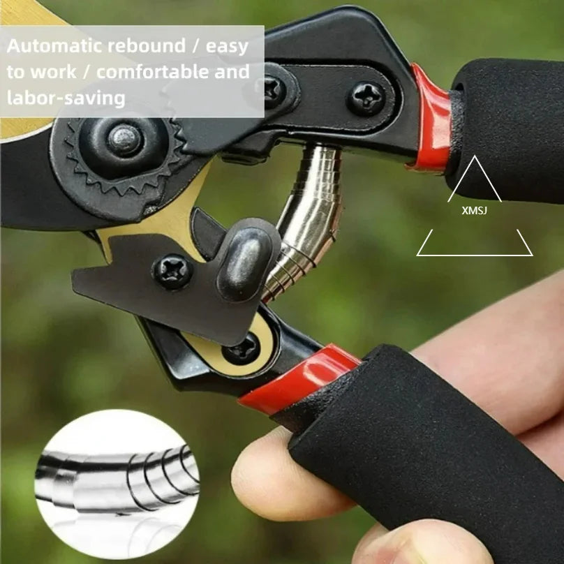 Tijeras de podar para jardín, podadora manual para plantas, tijeras de jardinería, tijeras para arbustos, tijeras para ramas de huerto, herramienta de poda profesional