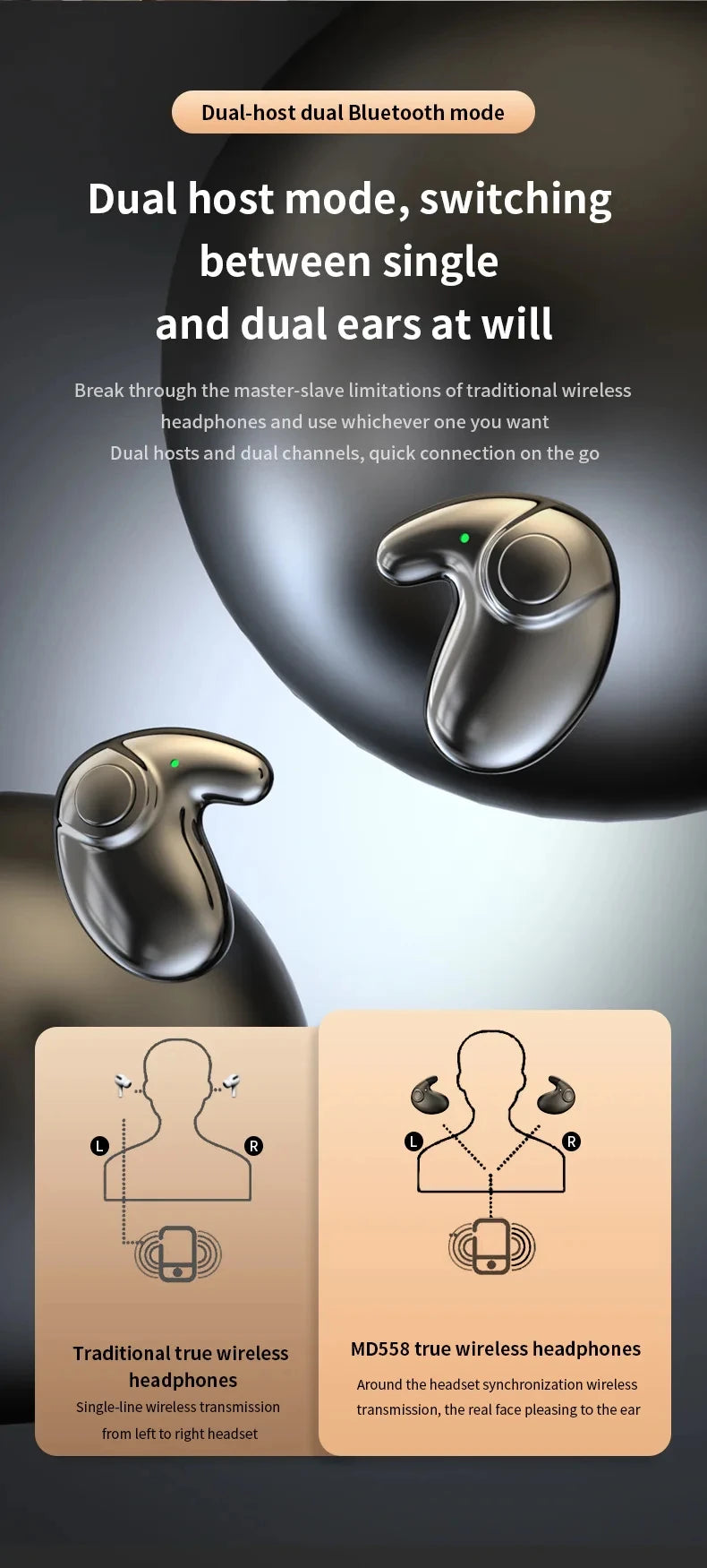 Auriculares Invisible para Dormir (MUIA)