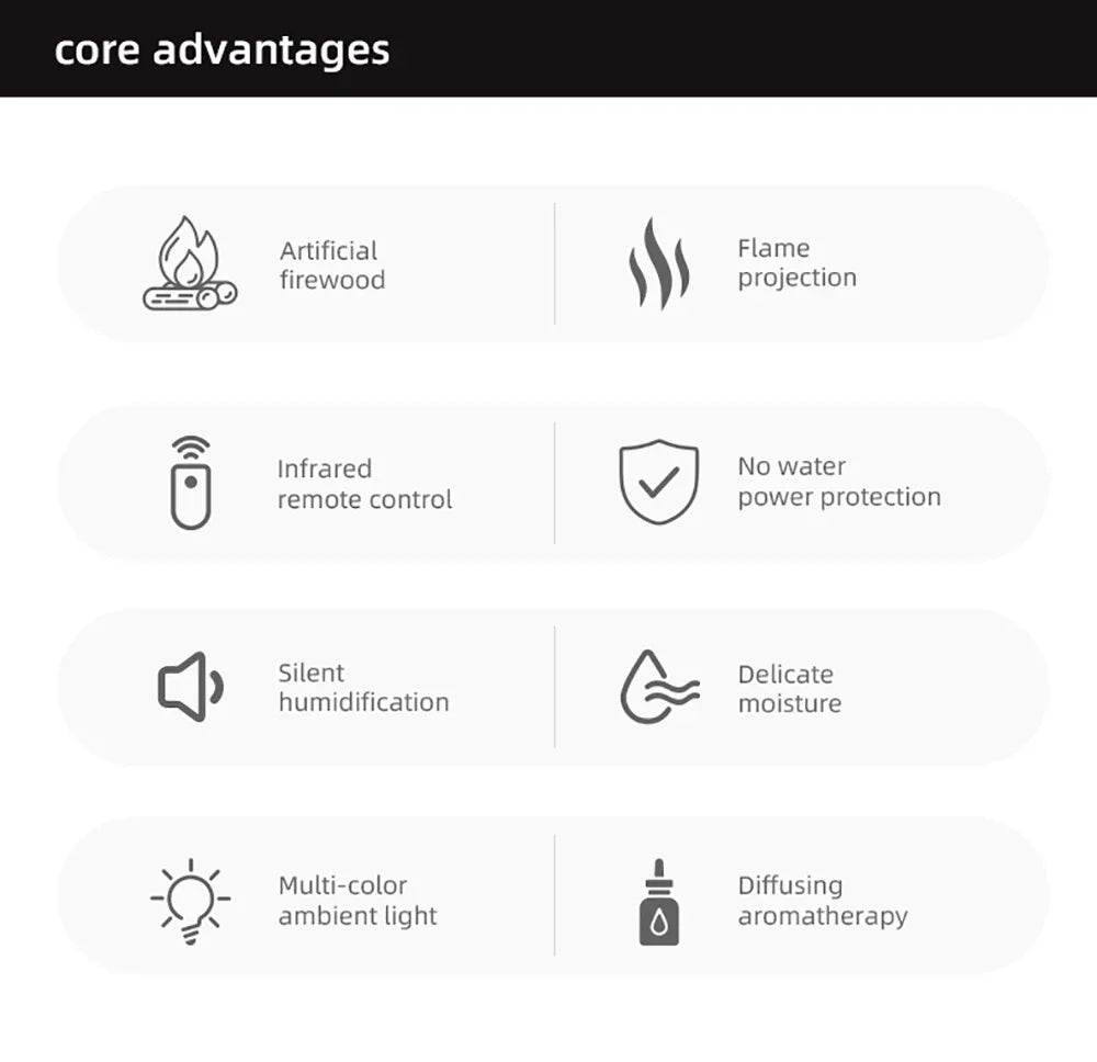 Humidificador de aire con aceites esenciales, humidificador de aroma para el hogar, difusor de fragancia automático con luz LED y control remoto. Activo