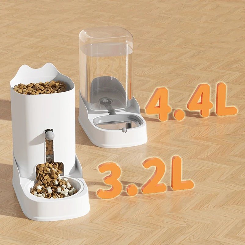 Nuevo dispensador automático de agua y comida para gatos de gran capacidad, bebedero para perros y gatos, comedero para perros y mascotas.