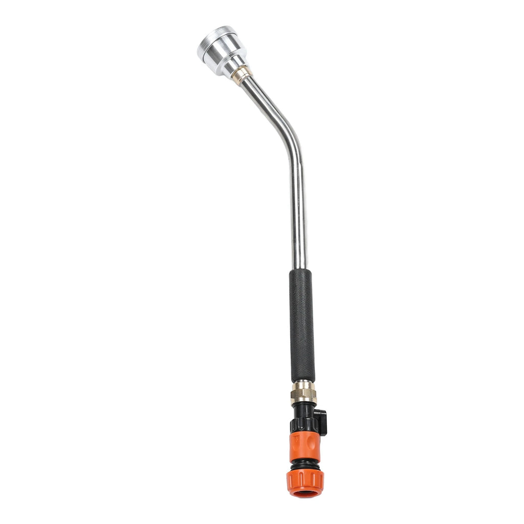 Accesorio de jardín: Lanza de riego para manguera de jardín, boquilla larga para manguera, rociador para plantas y césped, boquilla rociadora para manguera de jardín.