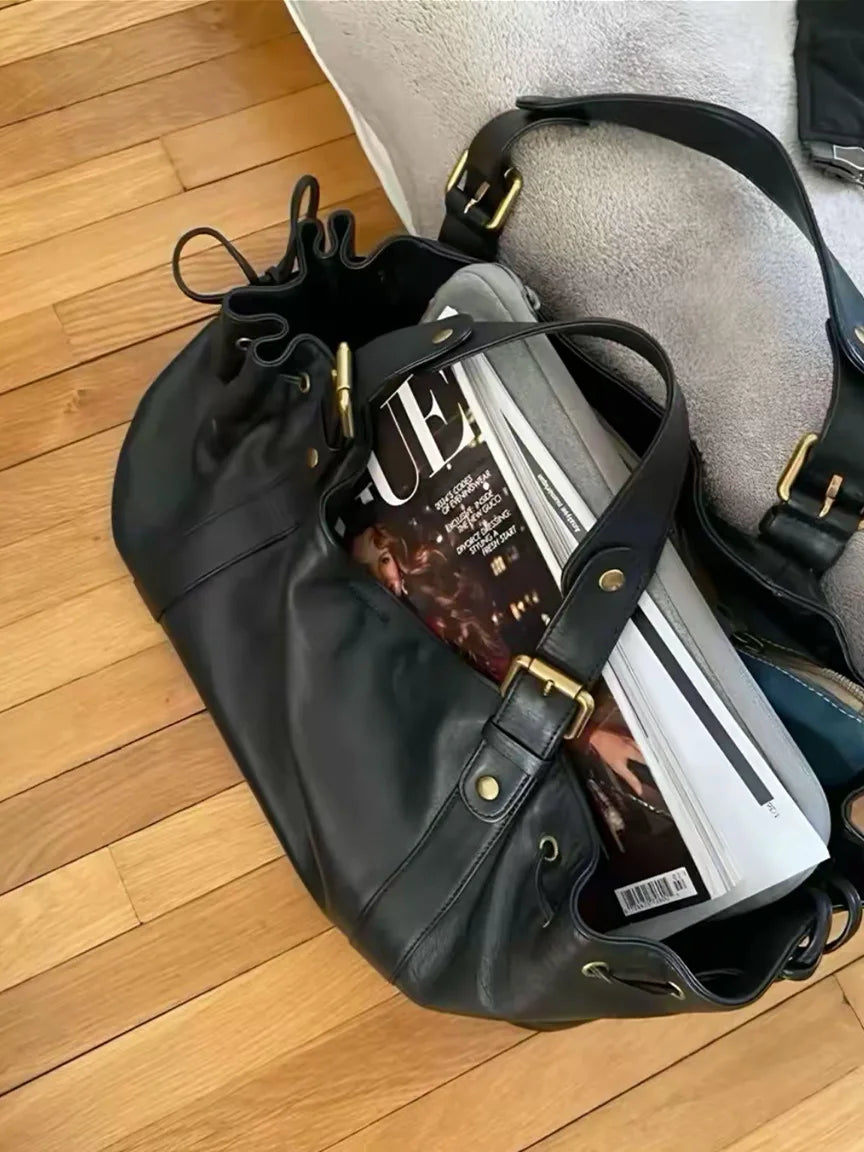 Bolso bandolera sencillo para mujer, bolso de hombro Boston para el día a día