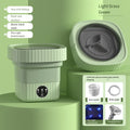 Lavadora portátil plegable de 6L y 11L con centrifugadora para ropa, ropa interior y calcetines, ultrasónica, para viajes y hogar. Mini lavadora de 110V y 220V.