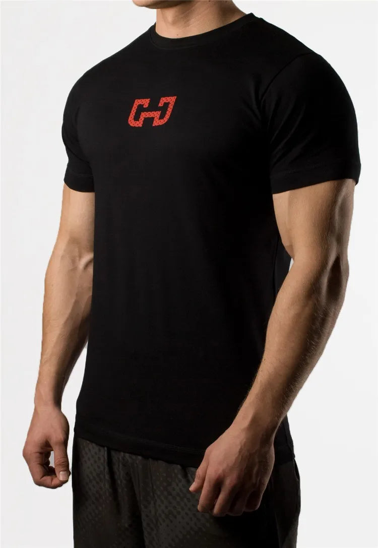 Camiseta de moda para hombre, tops para hombre, ropa de verano para fitness