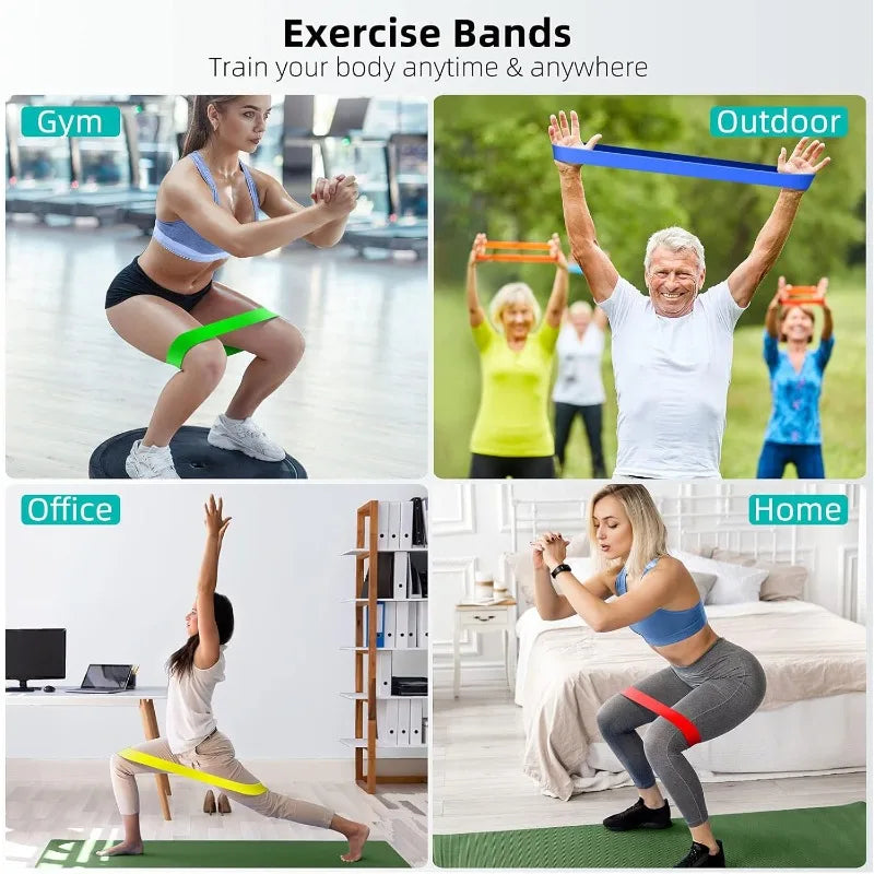 Set de Bandas de Resistencia Pro / Gimnasio en Casa