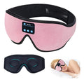 Auriculares para dormir 3D Bluetooth 5.0 con diadema, inalámbricos, transpirables, con antifaz musical, ideales para quienes duermen de lado y para viajes en avión.