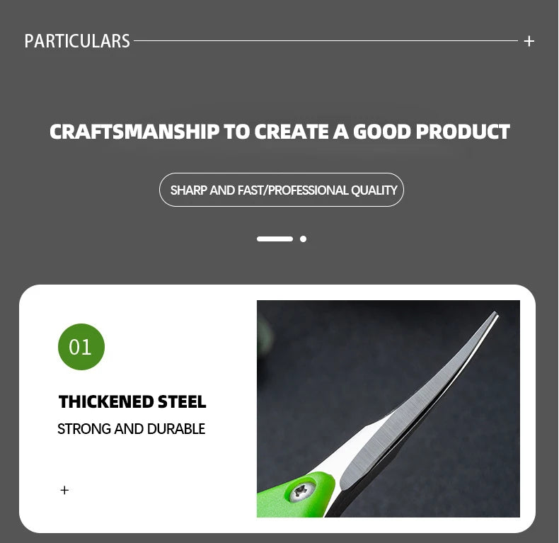 Tijeras de jardinería, tijeras para bonsái, tijeras de metal para jardinería, herramienta de poda, cortador manual, para recoger frutas y malas hierbas, para macetas, 1 unidad.