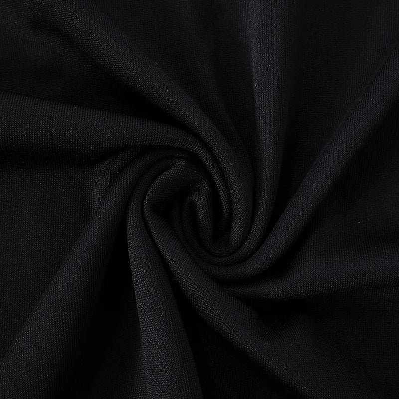 Nuevos vestidos 2025 Moda femenina Verano Color liso Cuello halter Faldas cruzadas con abertura en la cadera Ropa femenina Tops